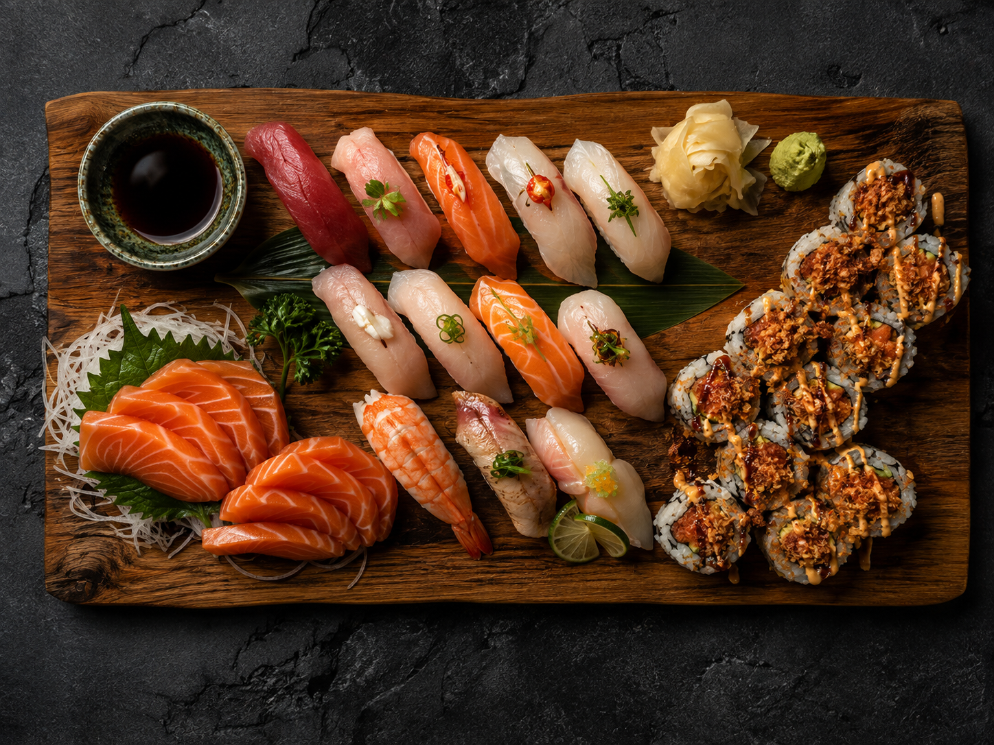 Handcrafted Sushi Platter